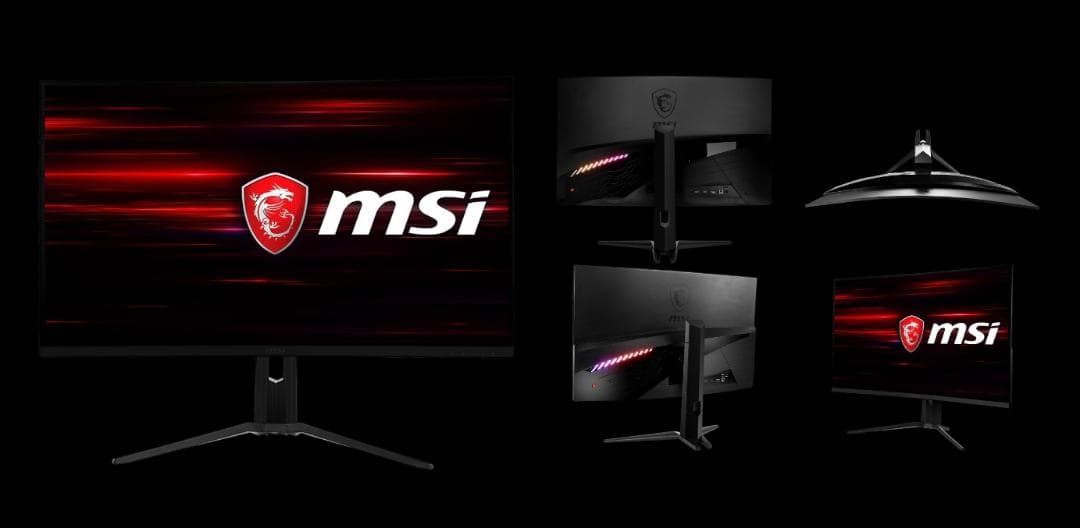 MSI Optix MAG321CURV 湾曲4Kモニタ 31.5インチ