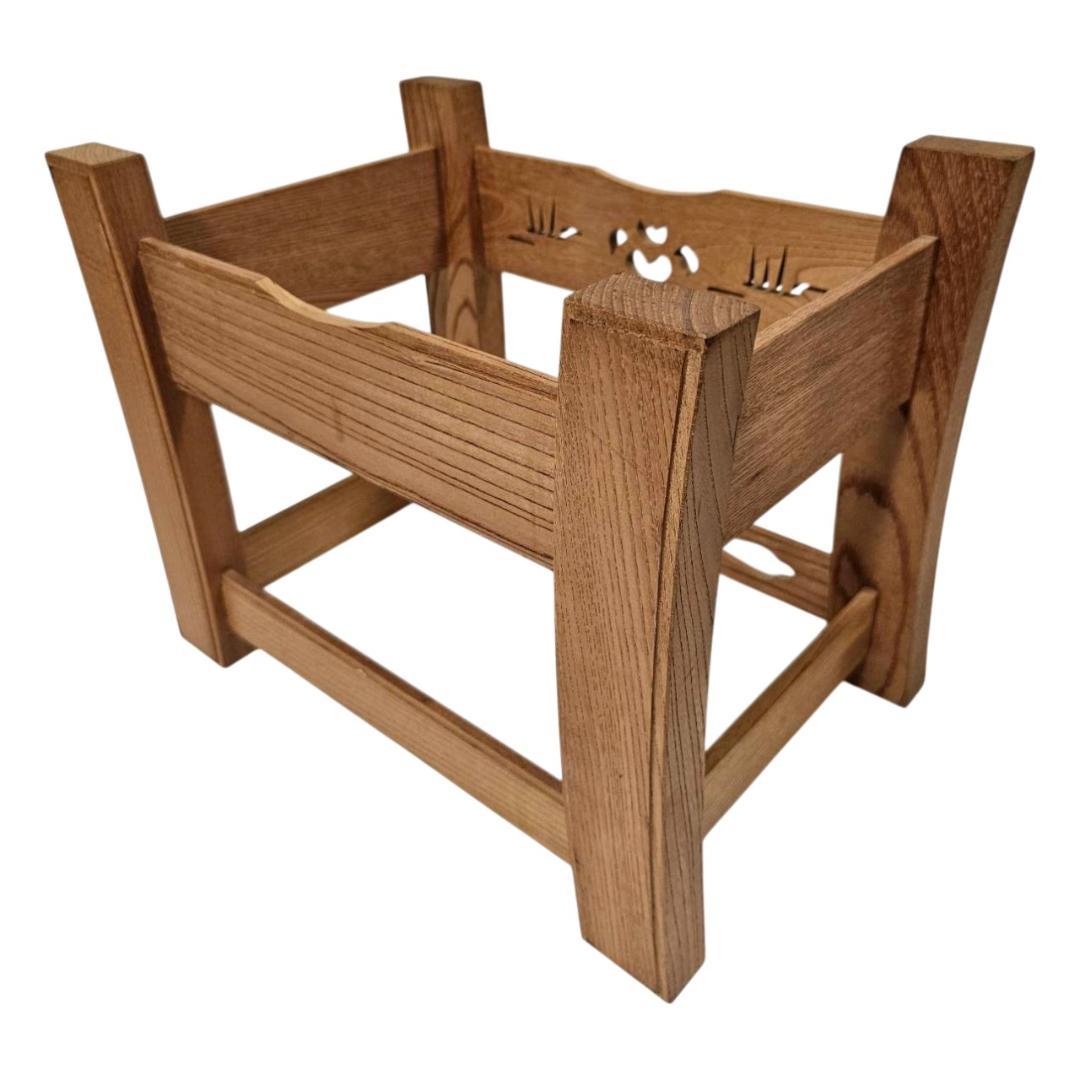 【希少】本欅 宮太鼓 1尺×1尺3寸 堀田新五郎 台バチ付 銘板 長胴太鼓