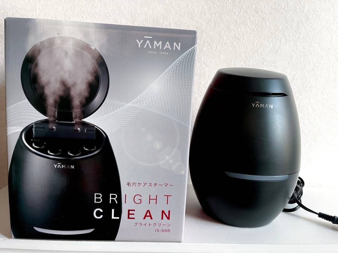 美品　YAMAN BRIGHT CLEAN フェイススチーマー