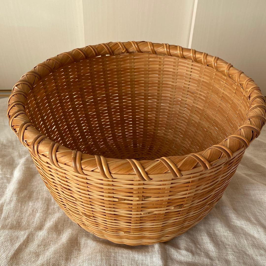 千葉県　真竹　米揚げざる　一升