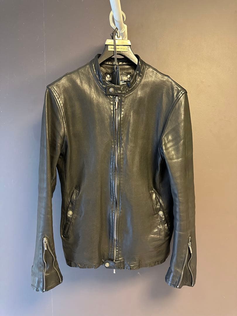 ISAMU KATAYAMA BACKLASH ライダースジャケット サイズL