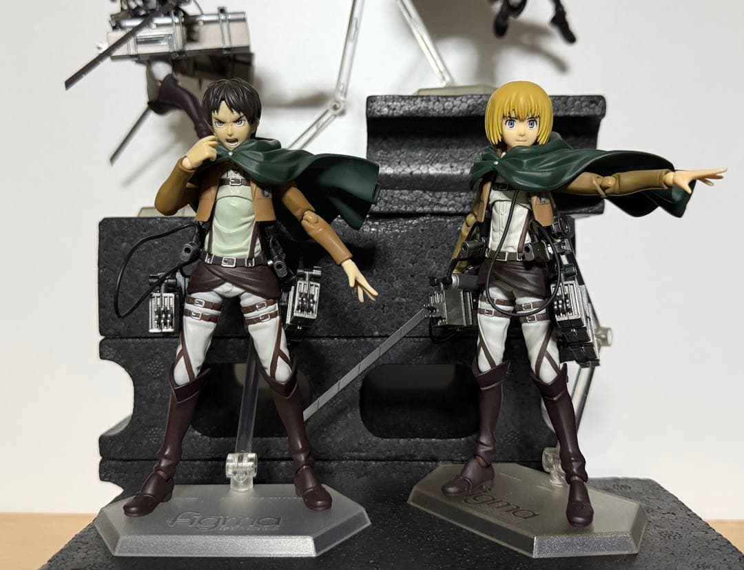 figma 進撃の巨人セット(エレン・アルミン・ミカサ・リヴァイ) バラ売り不可