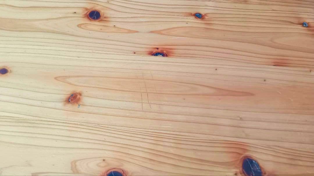 kanademono　カナデモノ　ダイニングテーブル　作業台　杉×アイアン脚