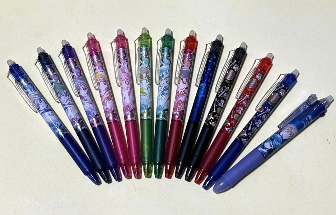 【新品・希少】セーラームーン フリクションボールペン 13本セット 匿名配送