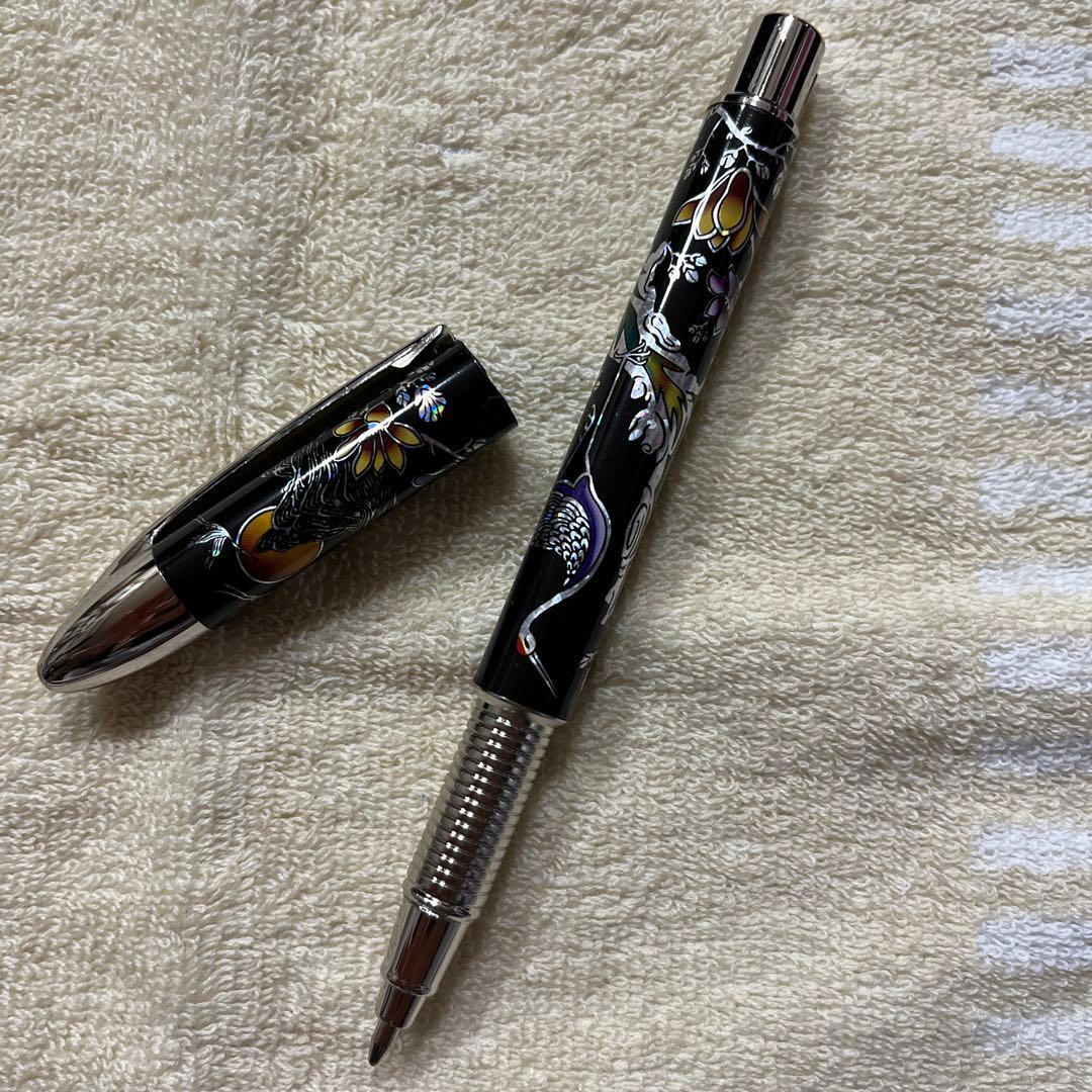 韓国伝統工芸螺鈿風ボールペン