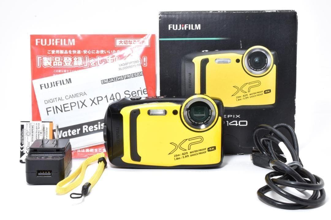 ■美品■ FUJIFILM XP140 防水耐衝撃 元箱付 動作OK