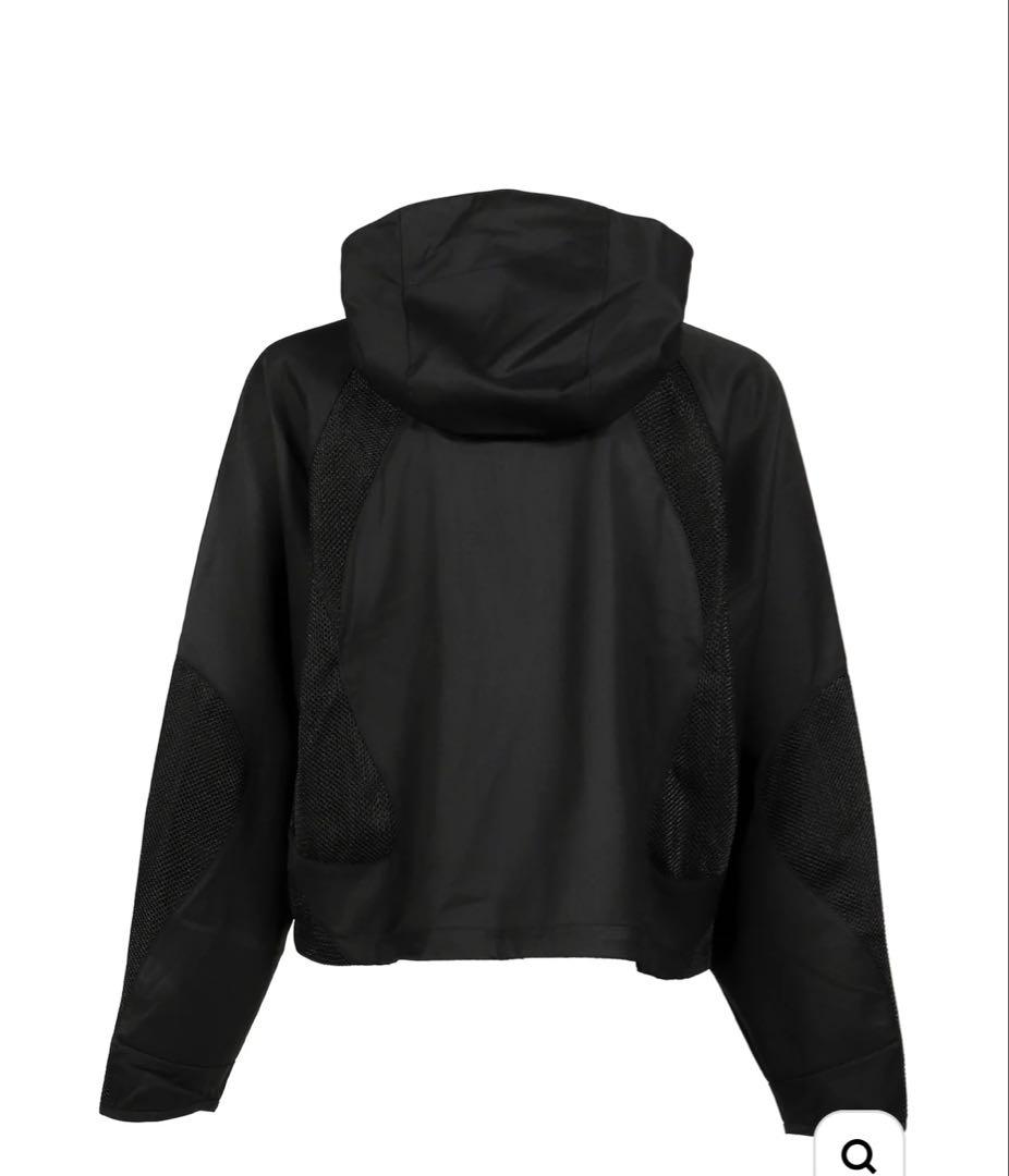 ジャケット・アウター AIRE CURVED ZIP GAME JACKET / BLK