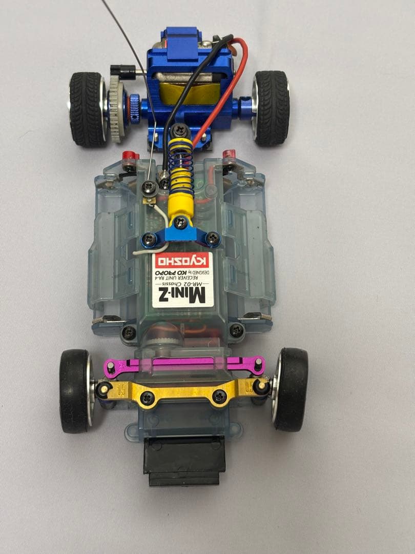 ミニッツ　KYOSHO MINI-Z MR-2 カスタム済　ベンツボディ付き