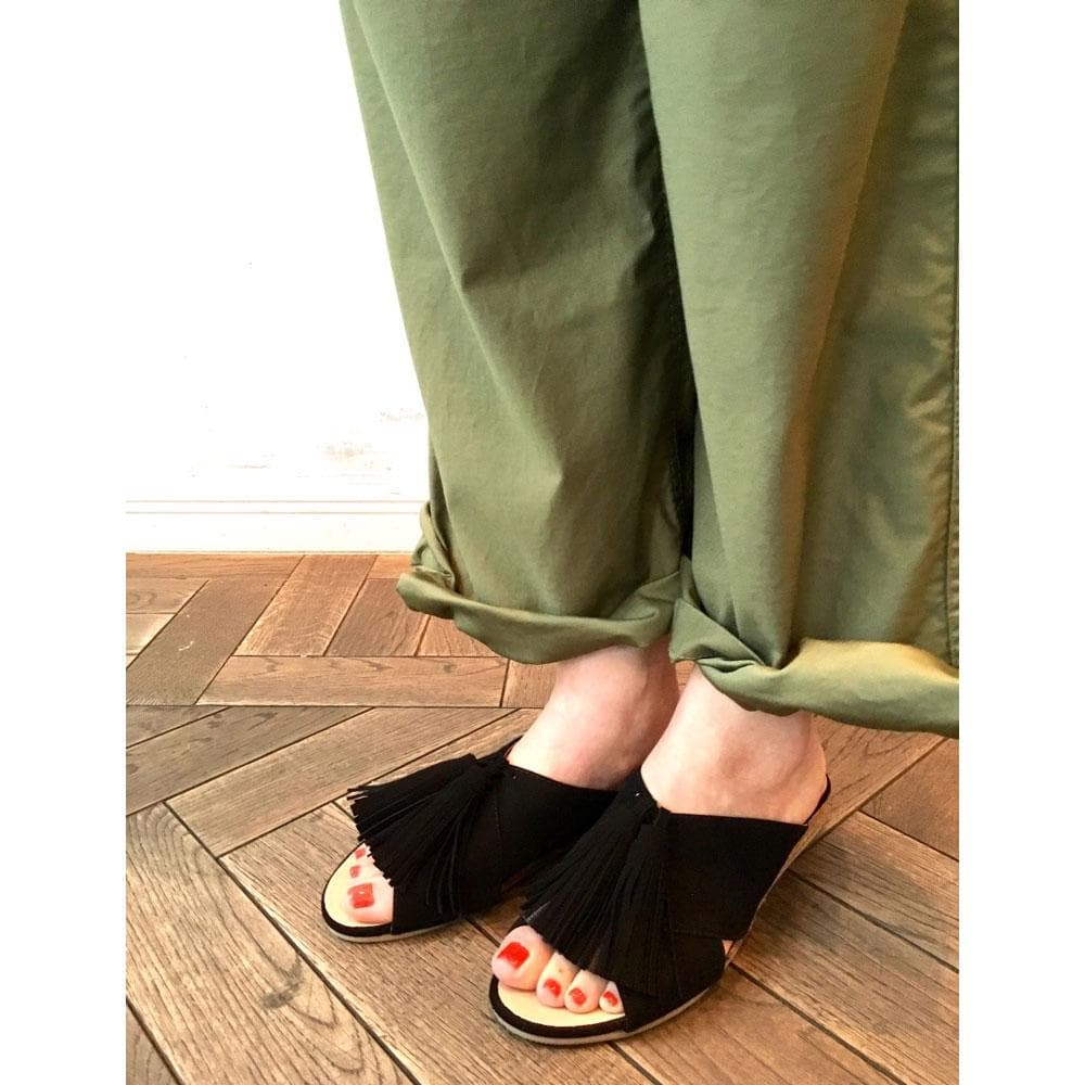 美品 CLOTH&CROSS ハグオーワー チノパン ストレッチ ベイカーパンツ