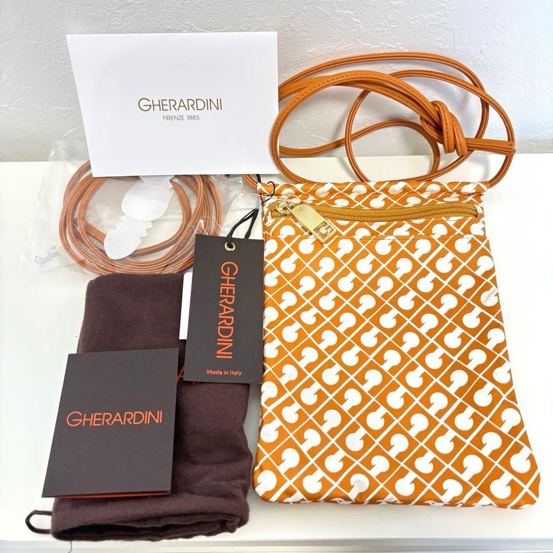 【タグ付未使用】ゲラルディーニ ソフティ ショルダーバッグ スマホポーチ