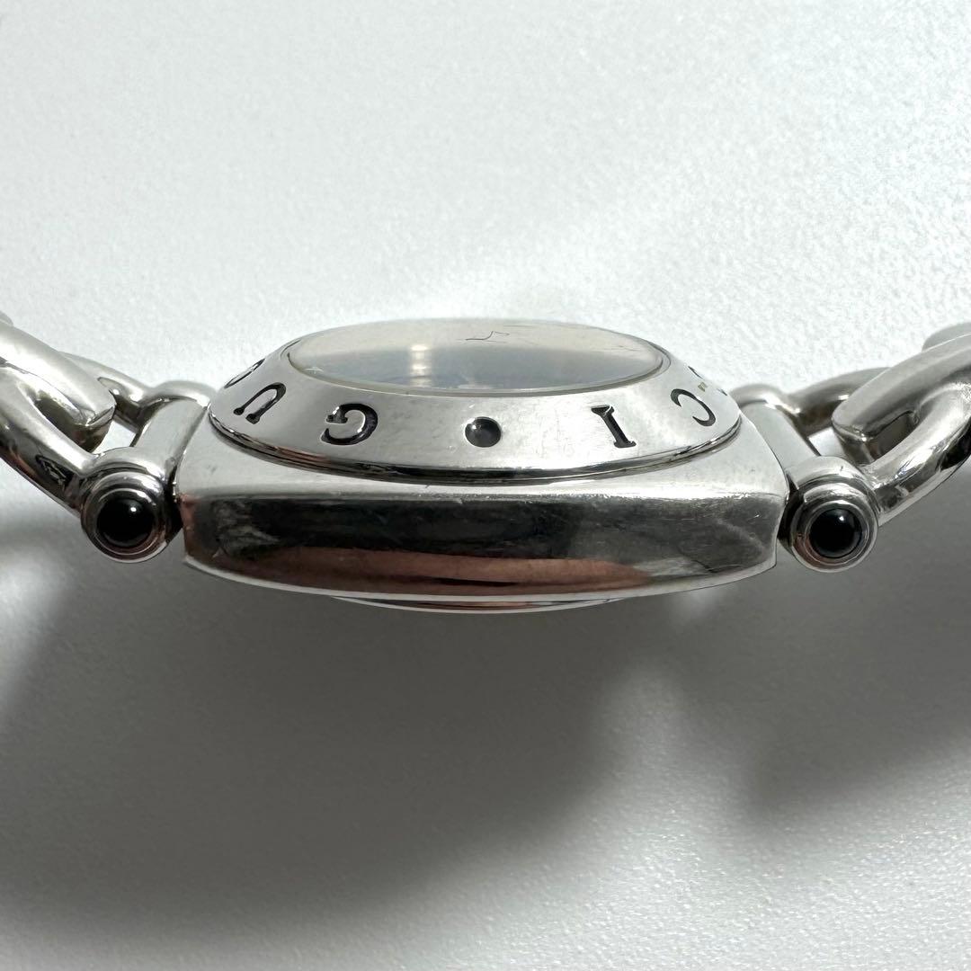 美品★稼働品★GUCCI 6300L レディース クォーツ腕時計 電池新品