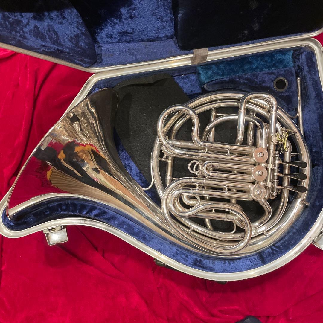 (洗浄・音律調整済)オールドクルスペ　プレホーナー　フルダブルホルン