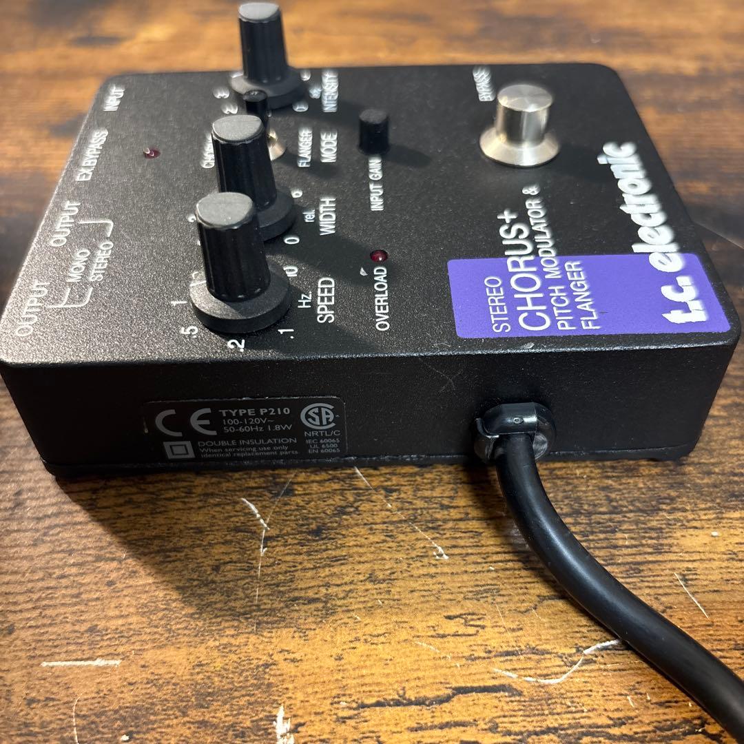 ギター tc electronic SCF STEREO CHORUS+
