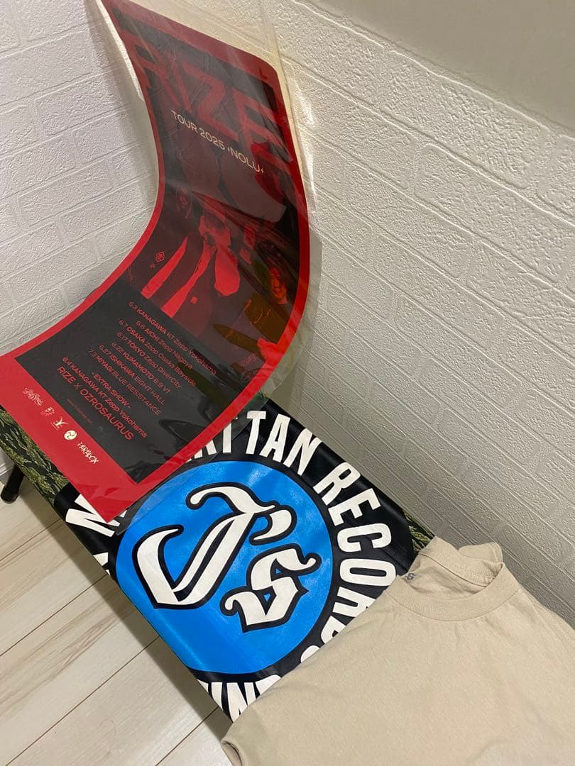 JSF x Manhattan Recordsベンチ&RIZEポスターBONEZ