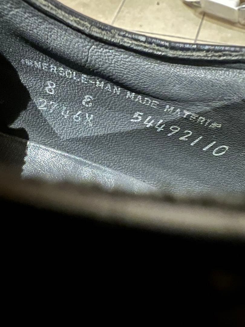 ◉ okidoki購入　90年代 JC Pennyウイングチップシューズ 8E