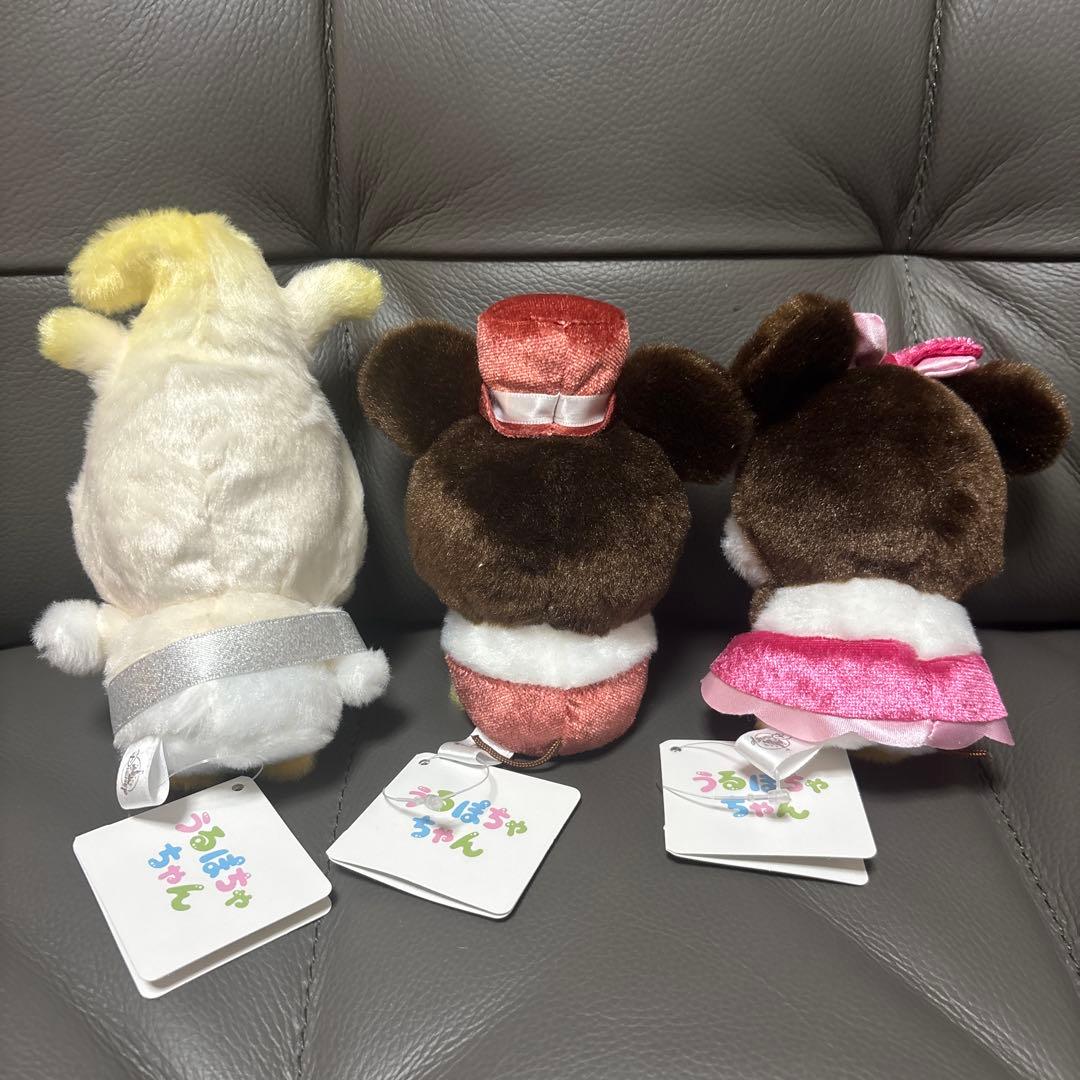 ディズニーストア　立川限定　ぬいぐるみキーチェーン　ミッキー　ミニー　ドナルド