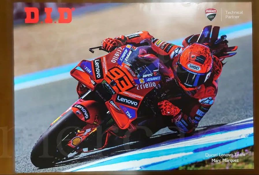 MotoGP DUCATI F.バニャイア&M.マルケス B2ポスター2枚セット