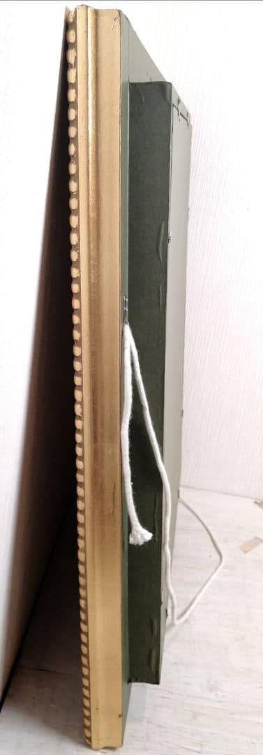 H☆【極美品】 額縁 油絵 F8 大型 ゴールド アンティーク フレーム 絵