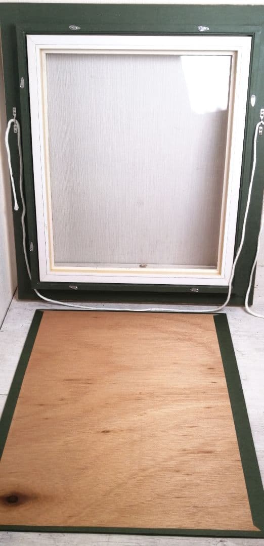 H☆【極美品】 額縁 油絵 F8 大型 ゴールド アンティーク フレーム 絵