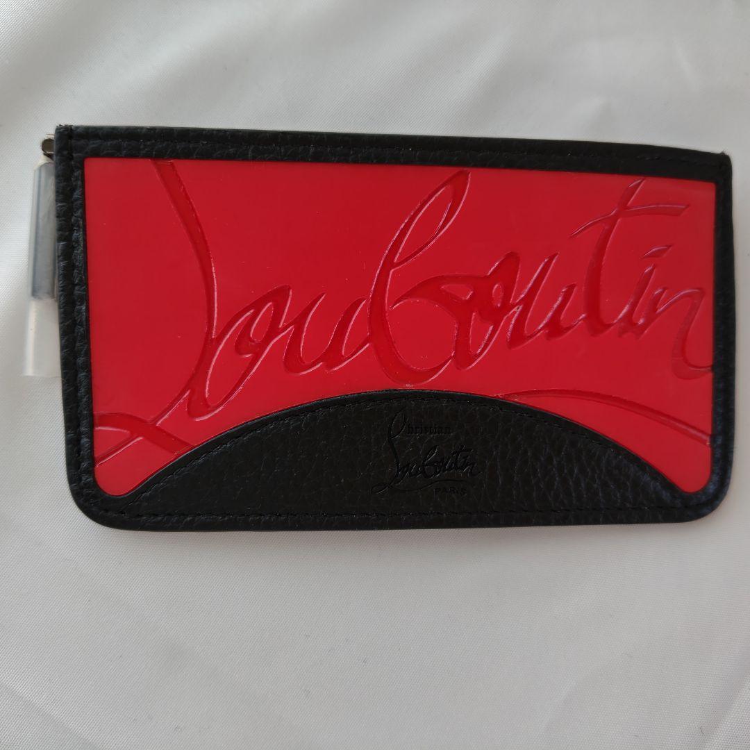 新品未使用品 クリスチャンルブタン カード ケース フラグメントケース