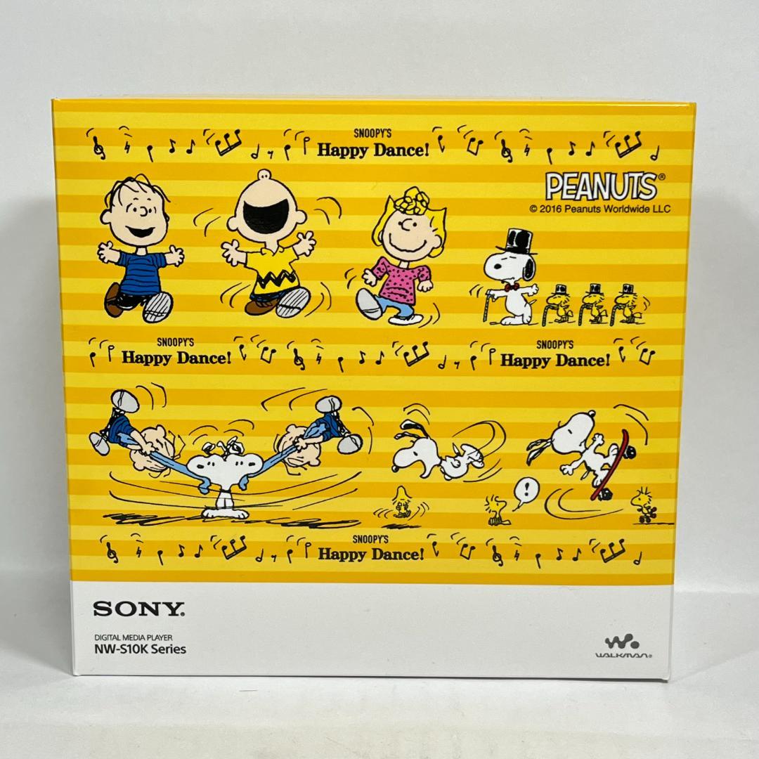 未使用 NW-S14K SPFF 8GB ブラック スピーカー付き SNOOPY