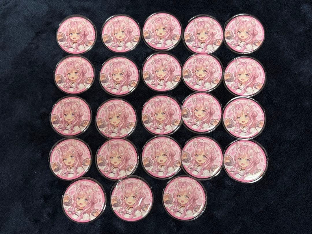 ホロライブ 博衣こより 缶バッジ スターター 23個セット