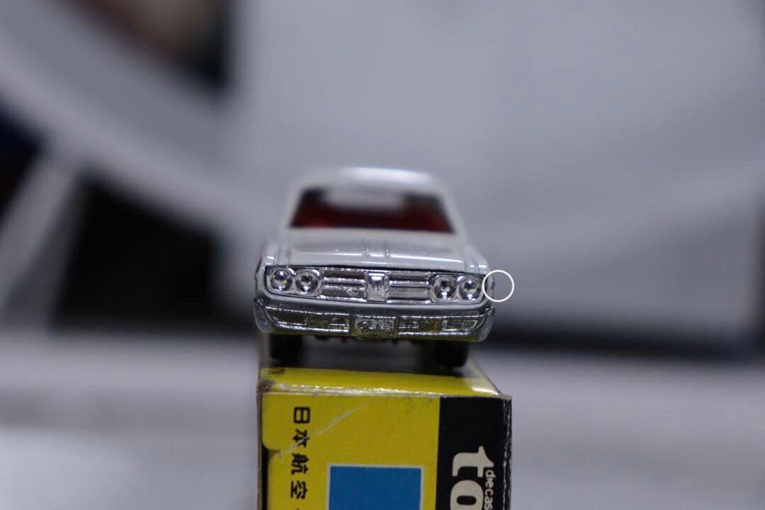 日本製　国産　トミカ　　日本航空　セドリックワゴン　連絡車　102