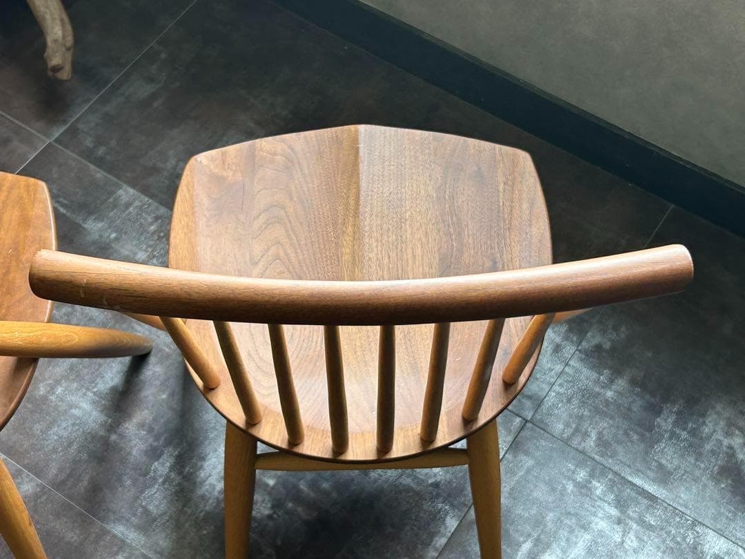 柏木工 KASHIWA シビルチェアチェア　2脚 ジャパニーズ nYZ