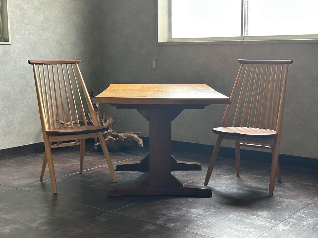 柏木工 KASHIWA シビルチェアチェア　2脚 ジャパニーズ nYZ