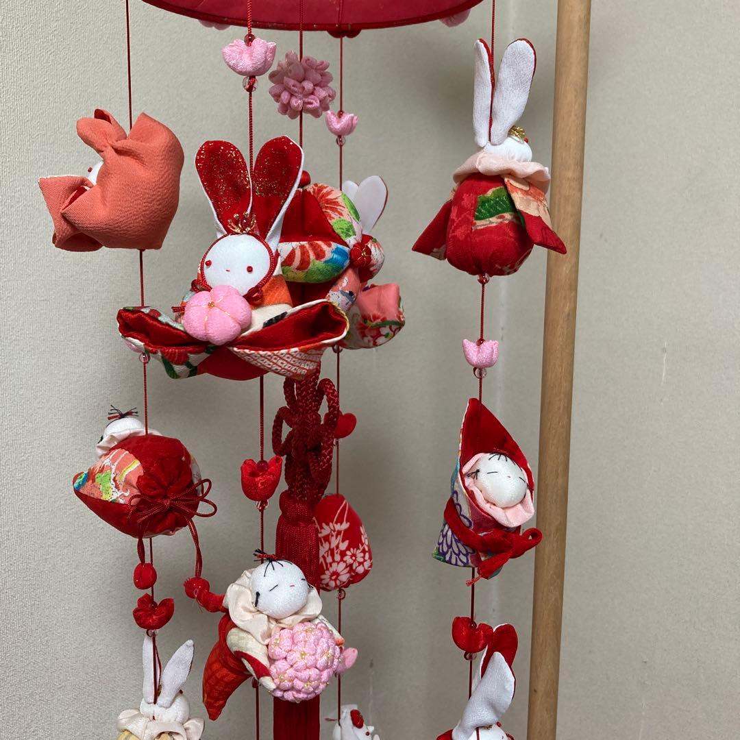 519 ごろちゃん　うさぎの吊るし飾り