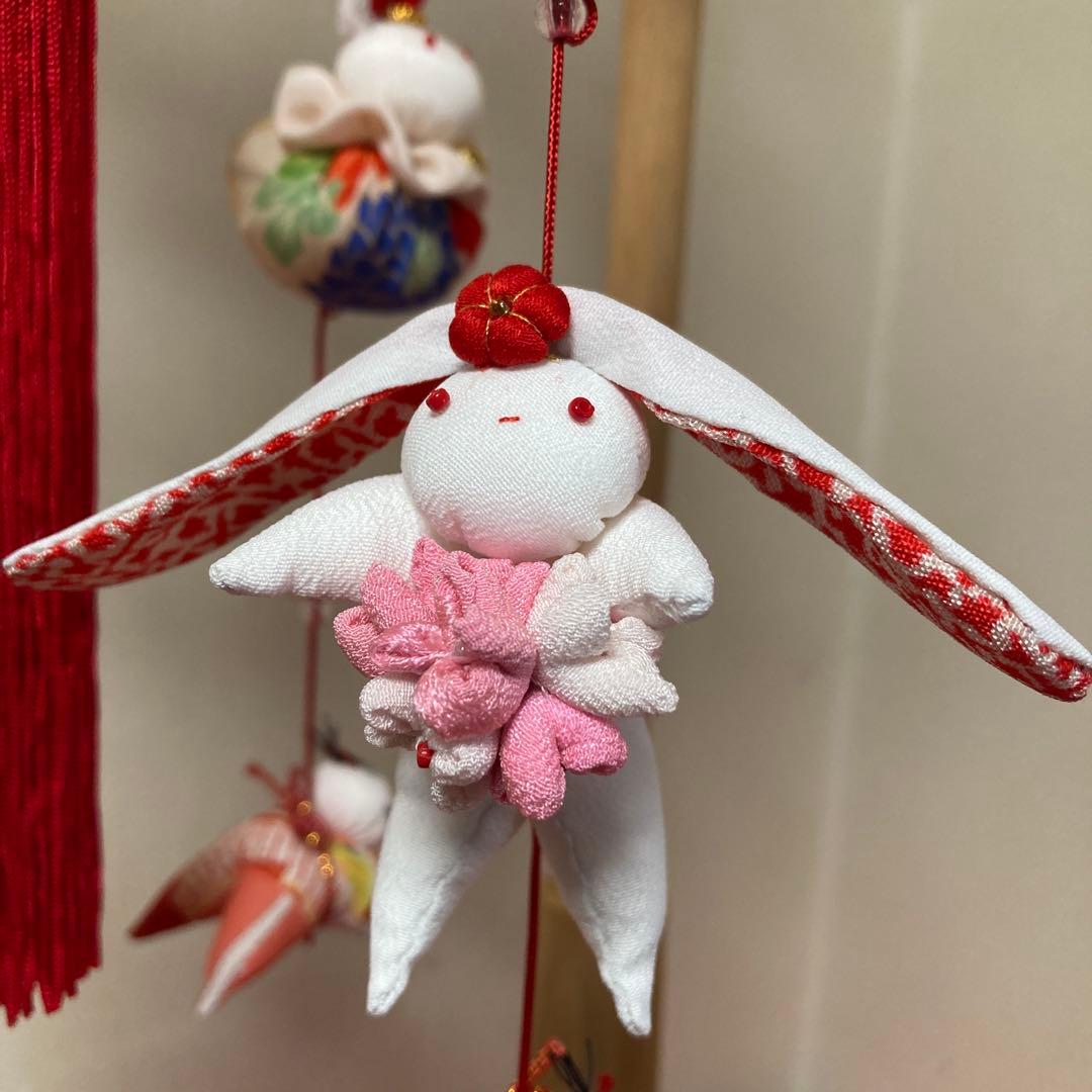 519 ごろちゃん　うさぎの吊るし飾り