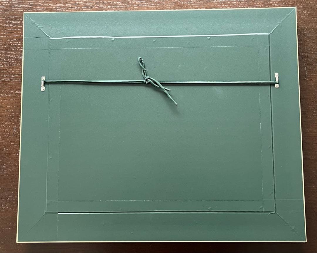 ルノワール　「舟遊びをする人々の昼食」　複製ポスター　額付　メディウム加工