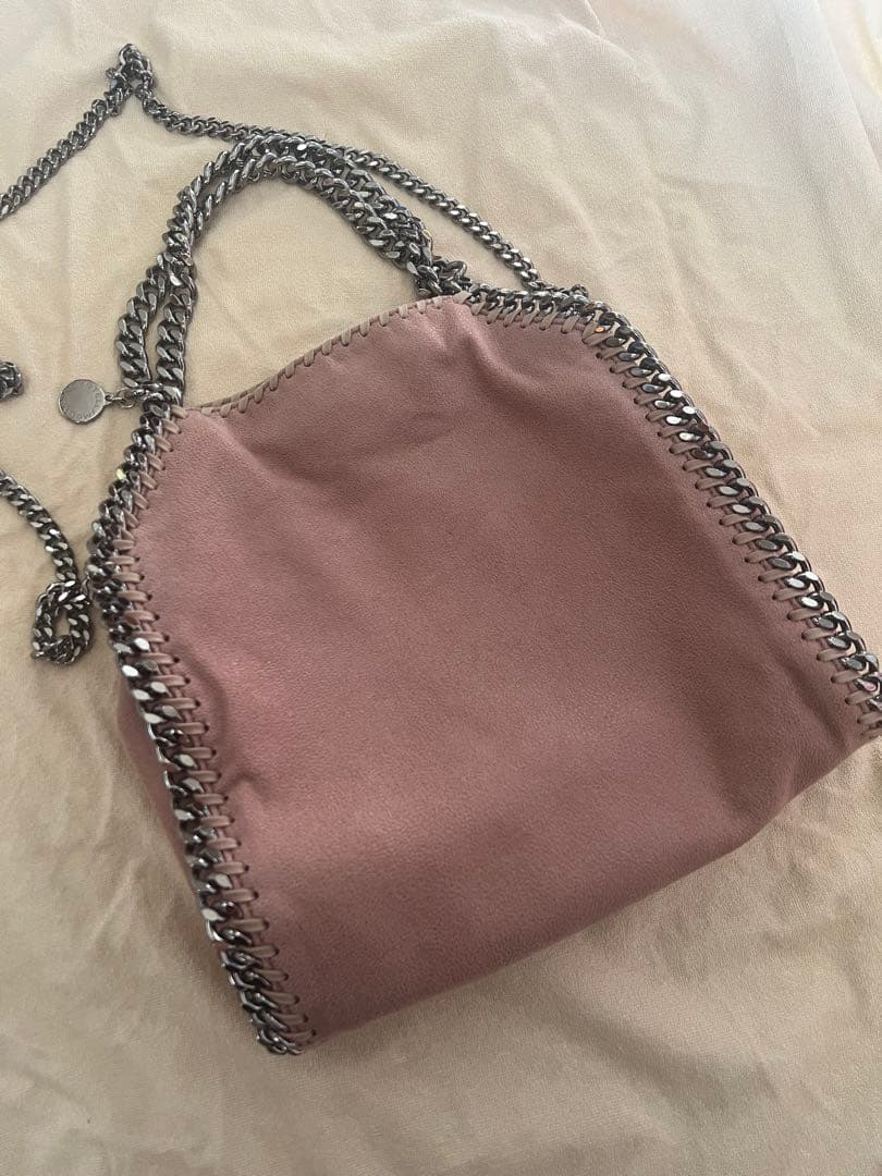 ステラマッカートニー チェーンバック ピンク 保存袋付き