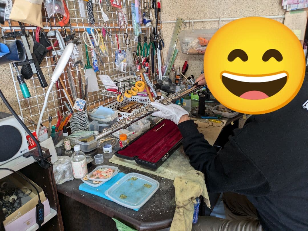 フルート　調整済美品　ヤマハ　YFL211（Eメカ仕様）