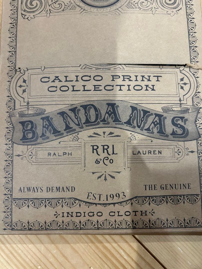定価42900円！RRL ダブルアールエル バンダナ 3枚セット ヴィンテージ