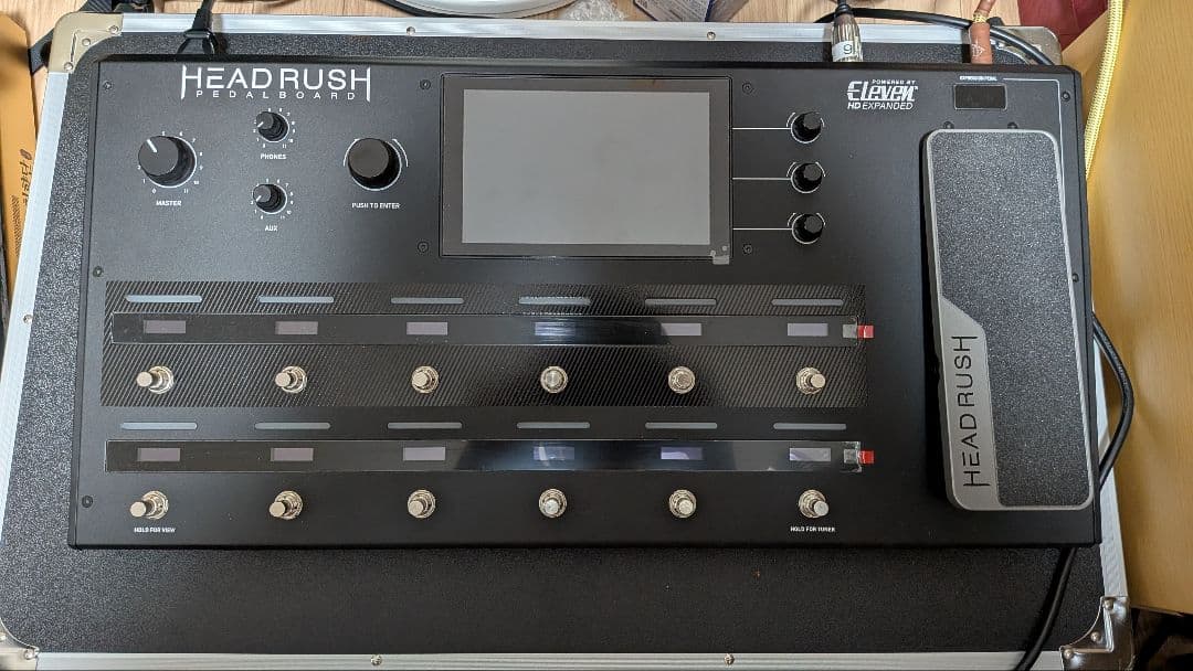 ギター Headrush Pedalboard + Hardcase
