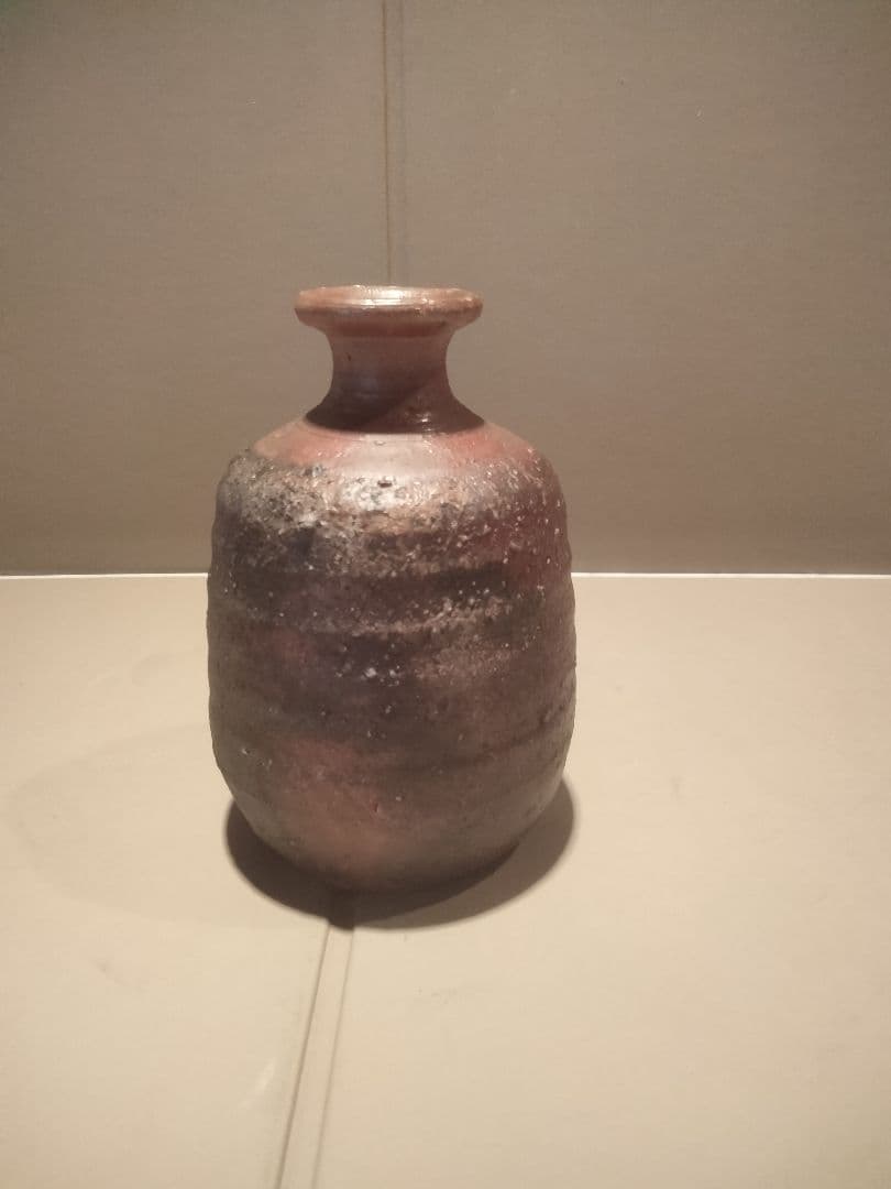 備前焼　徳利　横山秋水　息子は横山直樹