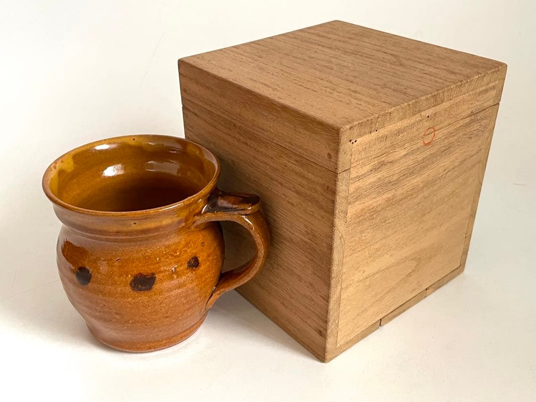 バーナード・リーチ　BERNARD LEACH マグ　コップ　マグカップ　共箱