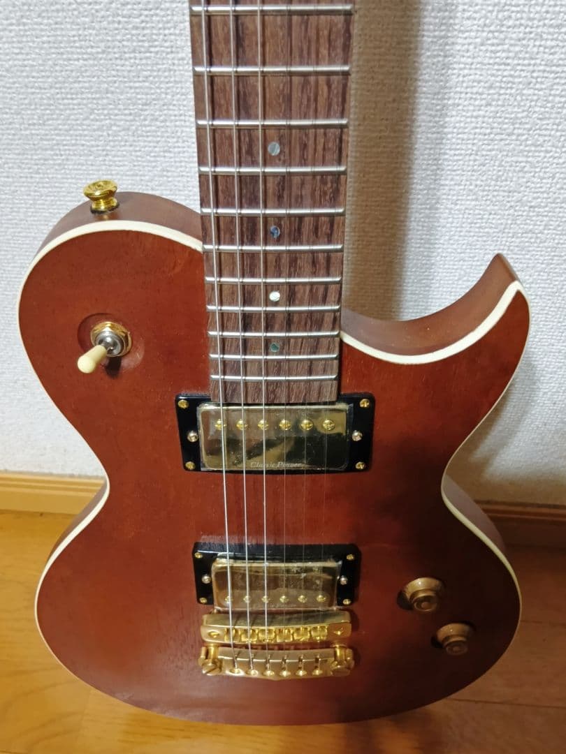 【未使用】Aria ProⅡ MAHOⅡ オールマホガニーボディ