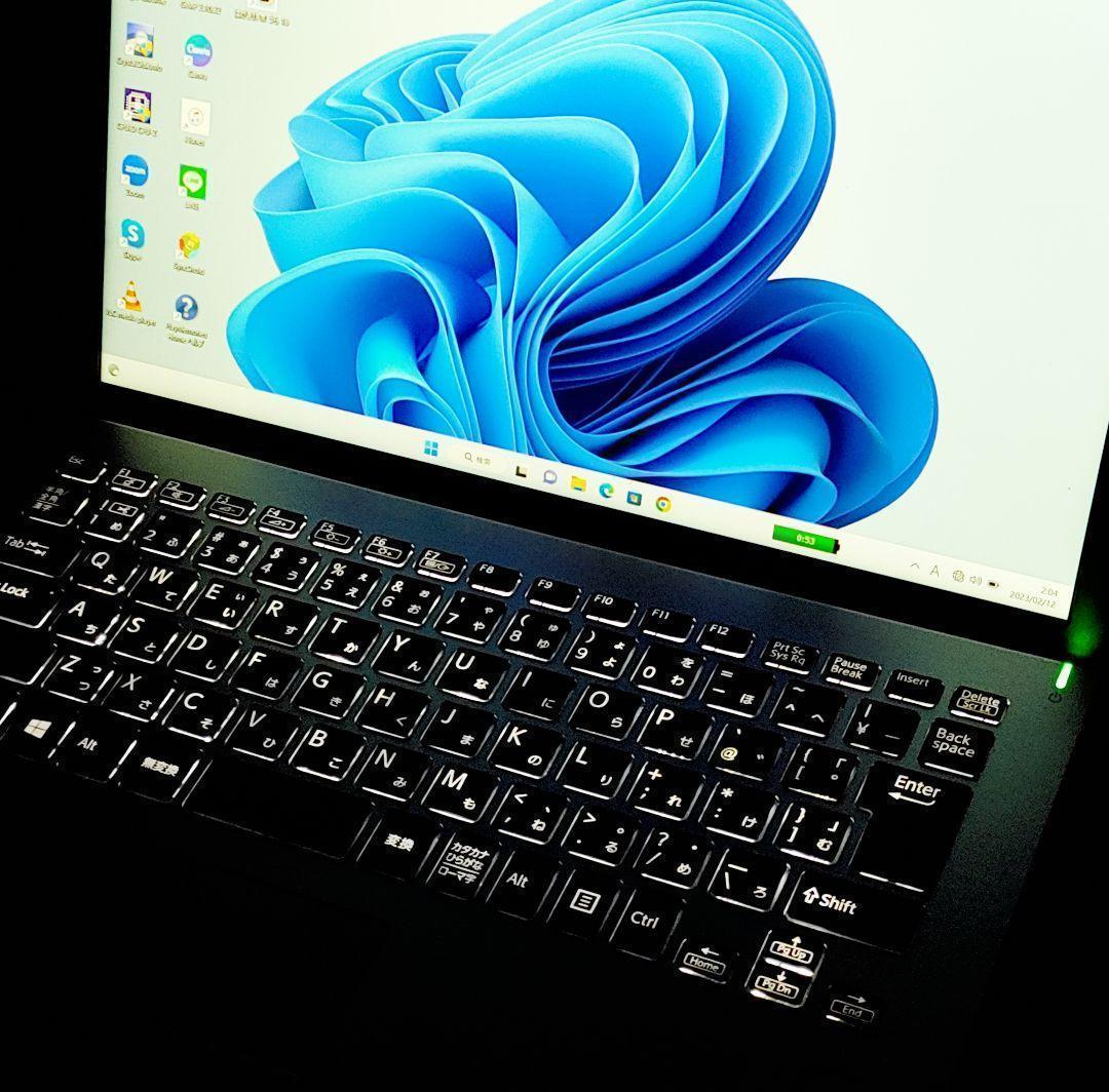 セール品❗VAIO S13 Win11 8世代Corei5 高速SSD 限定一台