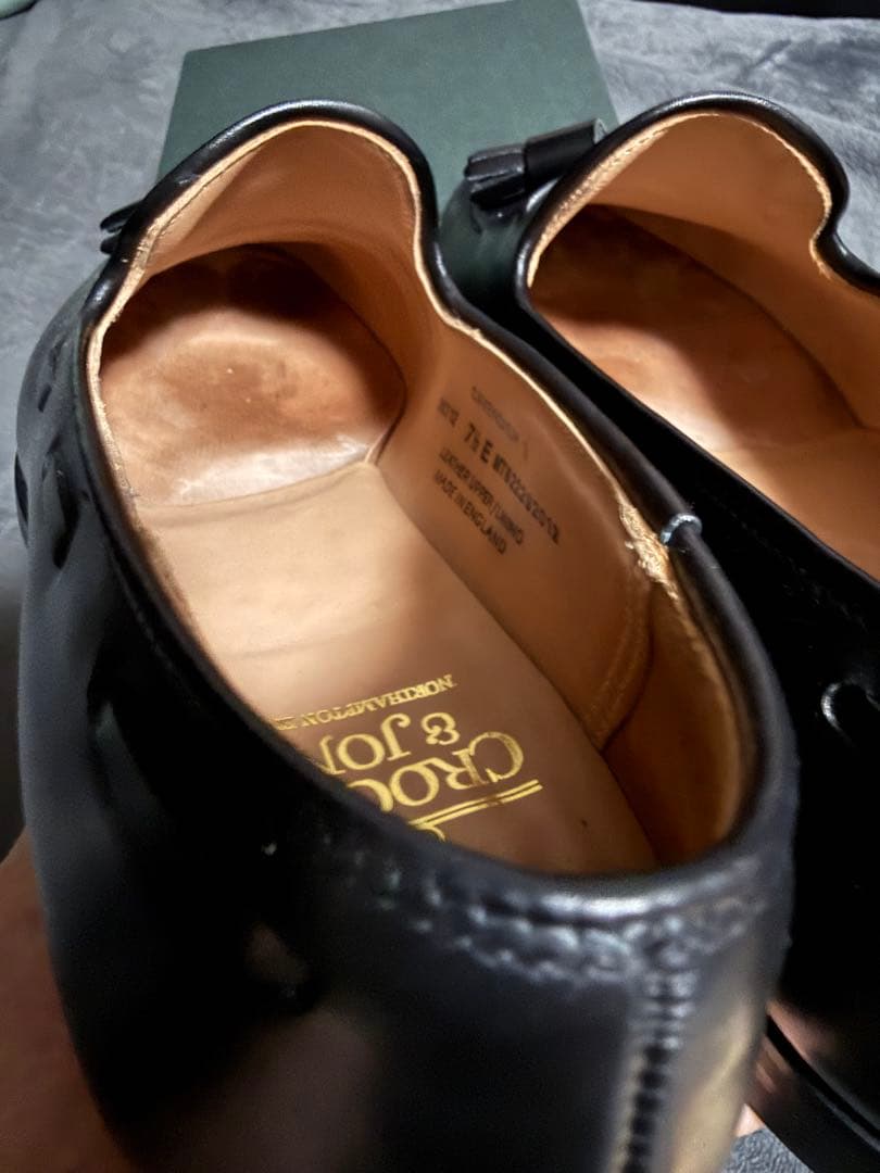 【極美品】サイズ7.5 Crockett&Jones CAVENDISH3