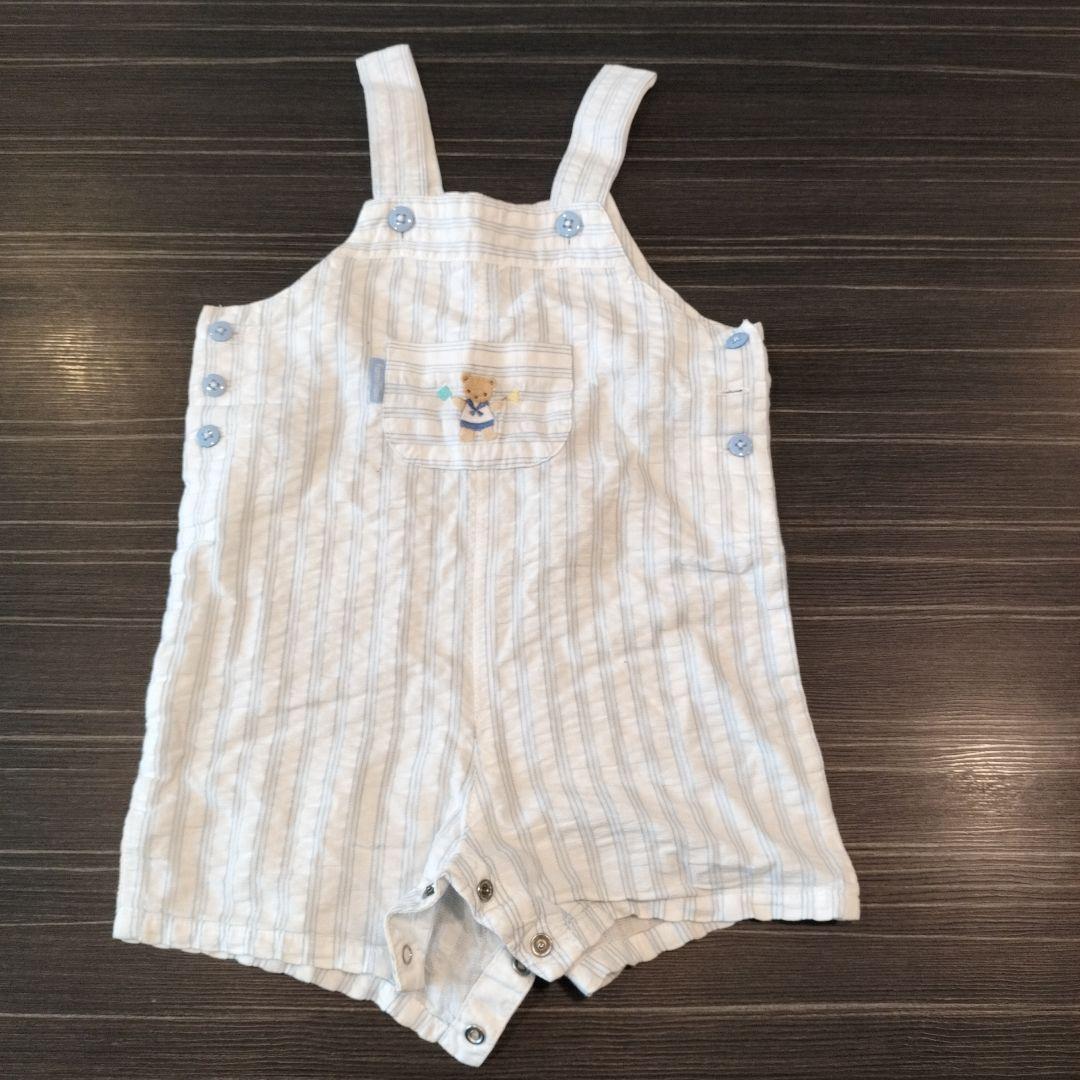 familiar ボタン付きベスト 60〜80