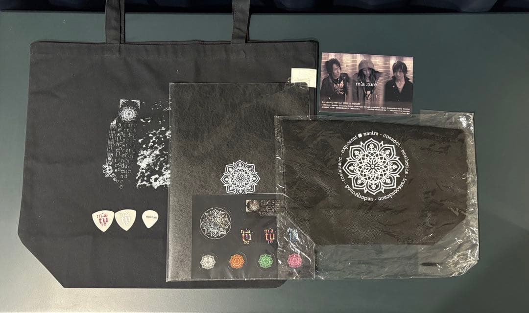 m:a.ture トートバッグ ポストカード ステッカー ファイル ピック