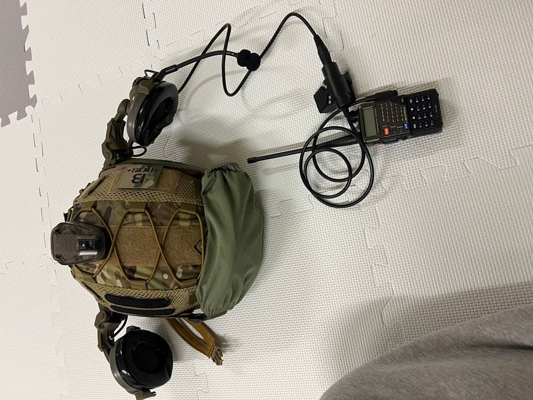 サバゲーヘッドセット