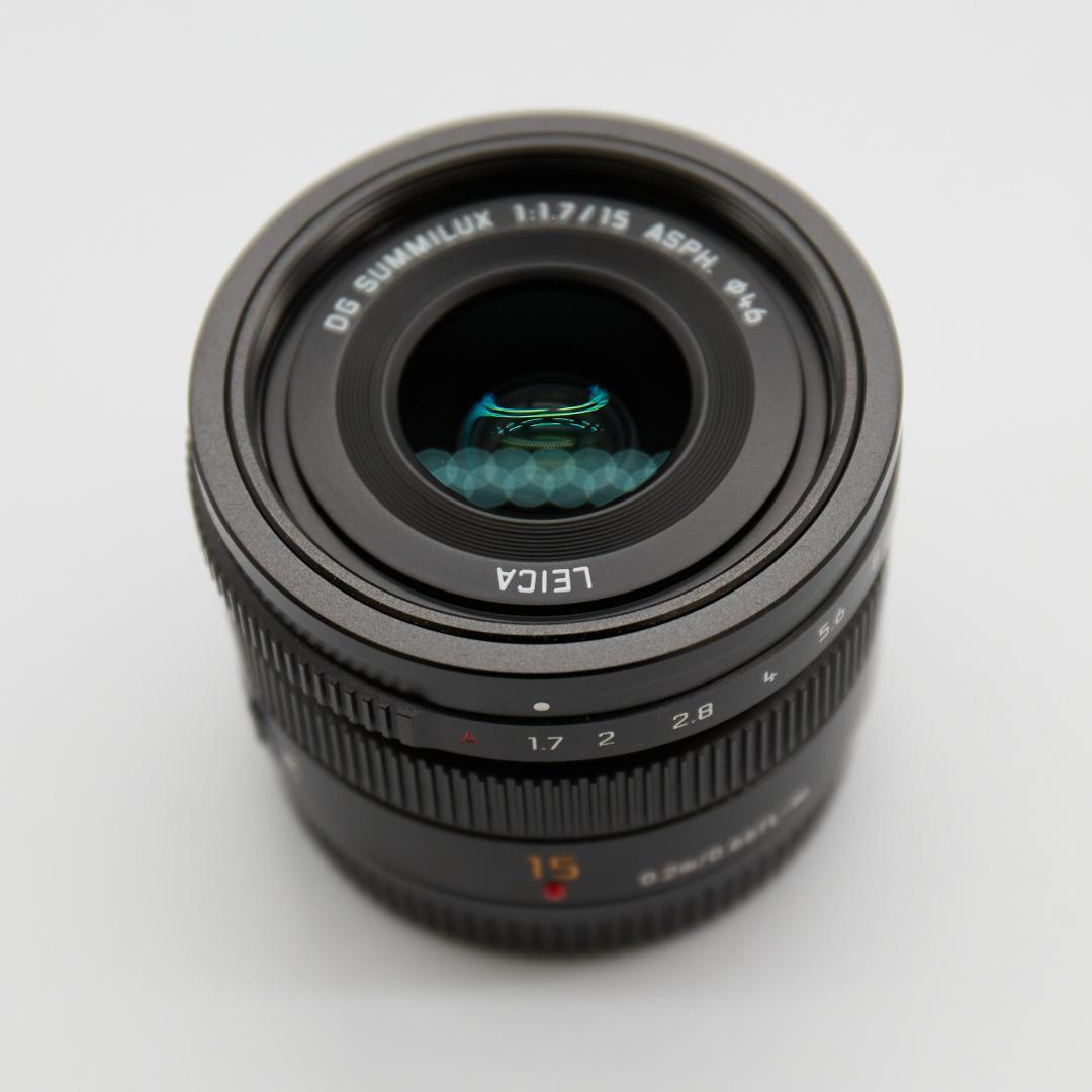 【美品】LEICA DG SUMMILUX 15mm F1.7 ASPH 付属有