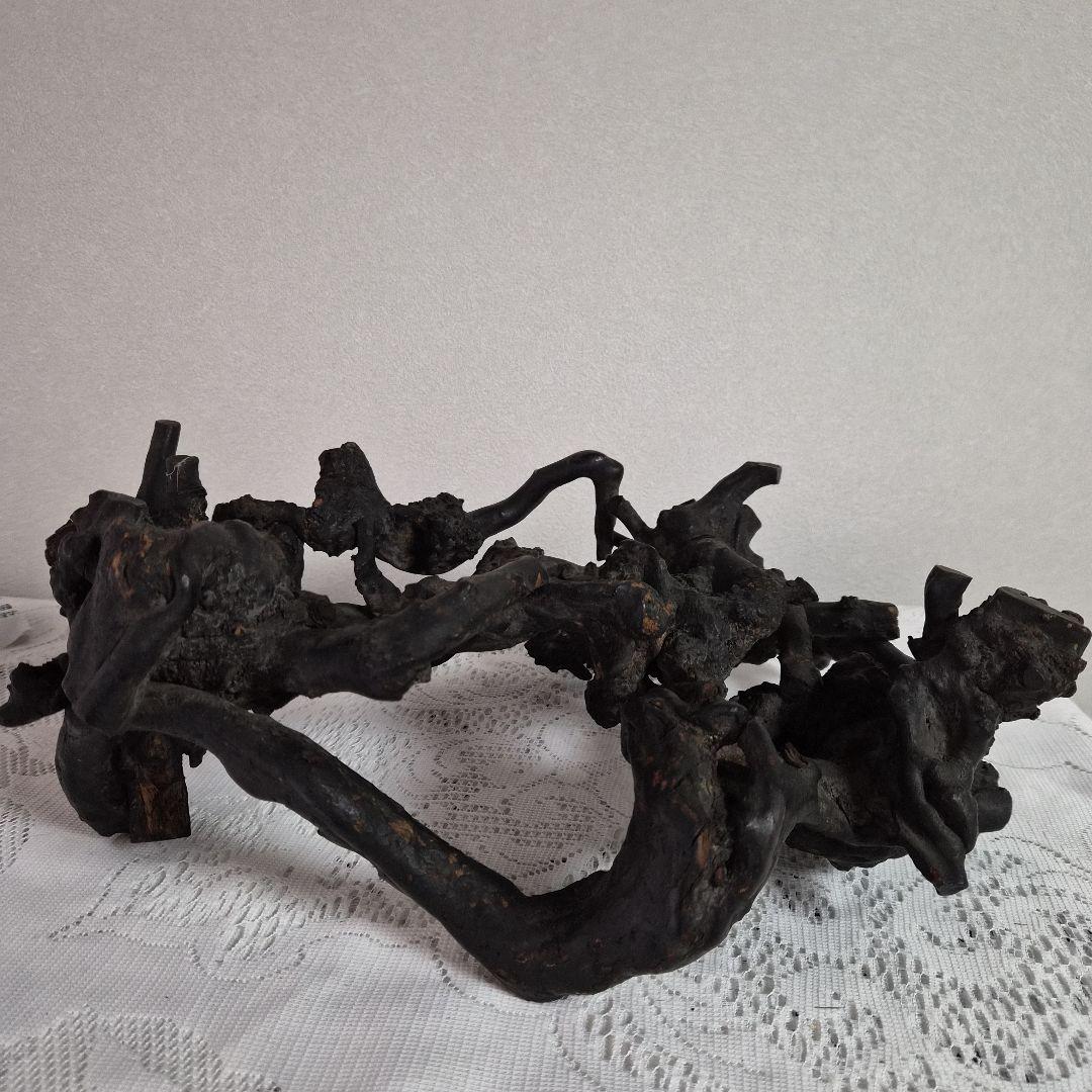 竹編み込み風炉釜