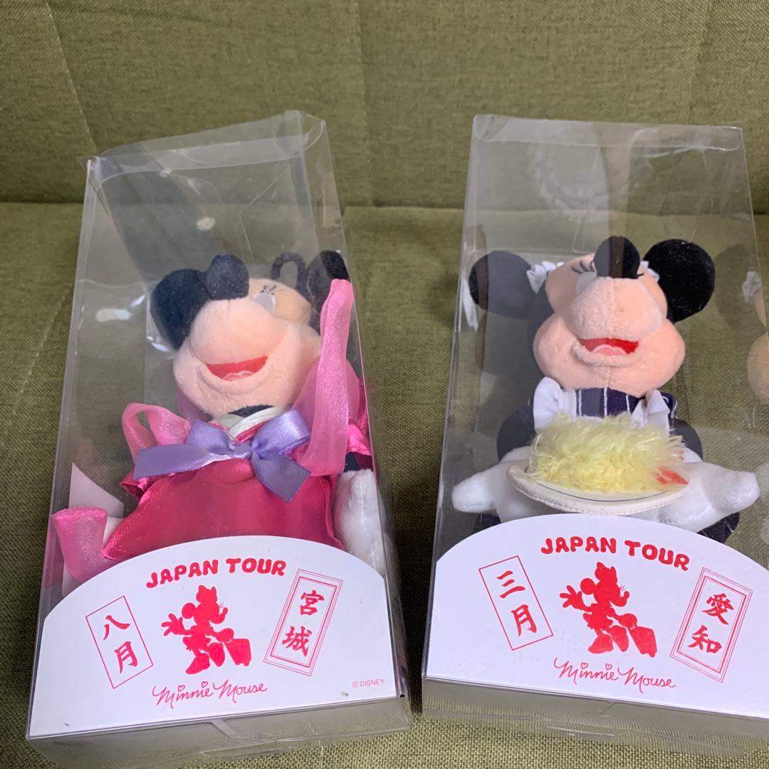 ミニー　ディズニーストア　ご当地　神奈川　宮城　福岡　新潟　千葉　ぬいぐるみ