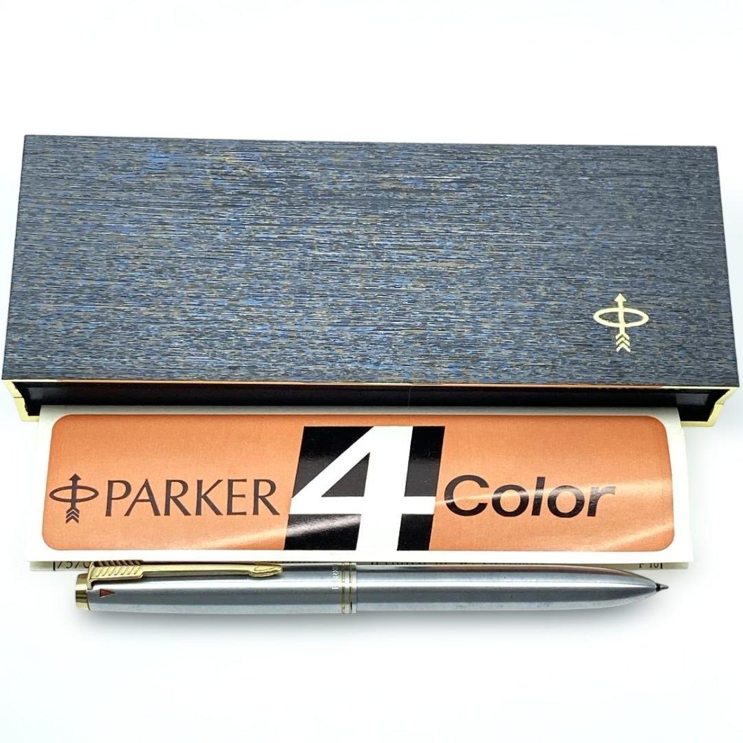 レア パーカー 4色 ボールペン フライター 新品リフィル ケース付き