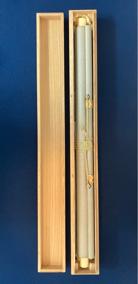 川端龍子　水彩画　紙本　掛軸（りんご　林檎）