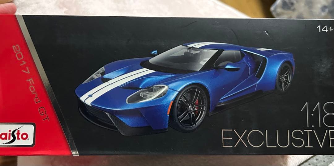 maisto 1/18 exclusive フォードGT 2017